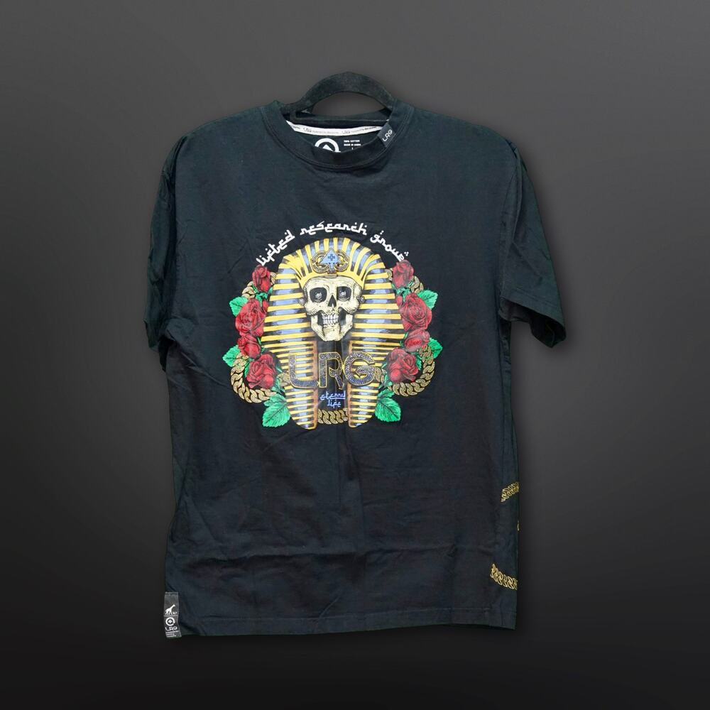LRG Black T-Shirt - Men's Large - New Without Tags
